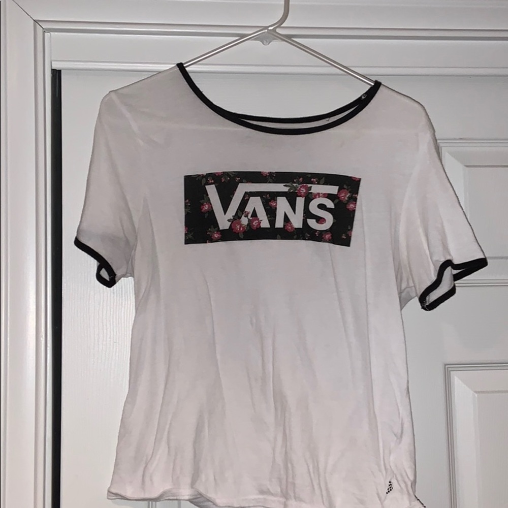 Vans floral tee
